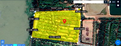 Land for sale Bang Khla Chachoengsao : 🌿 Riverside Land for Sale in Bangpakong - Over 5 Rai, Pak Nam Cholo, Near Bang Khla Market - High Potential for Eco-Agricultural Business Development