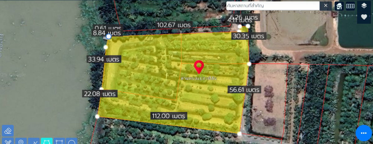picture 🌿 Riverside Land for Sale in Bangpakong - Over 5 Rai, Pak Nam Cholo, Near Bang Khla Market - High Potential for Eco-Agricultural Business Development - 1/9