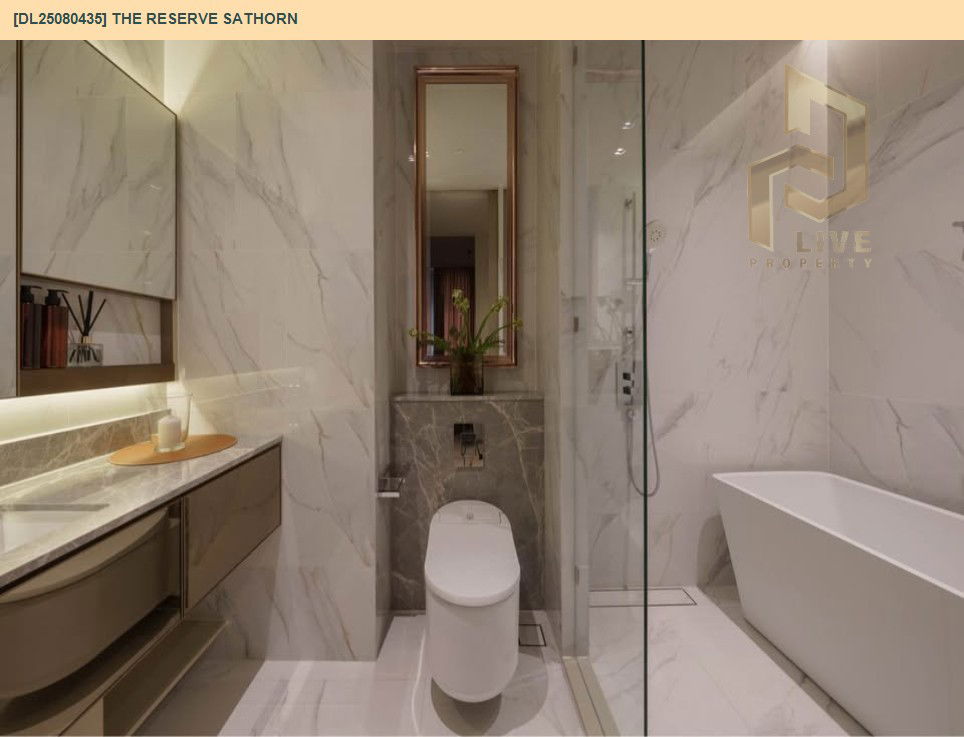 picture DL25080435 Condo for rent, The Reserve Sathorn near BTS Chong Nonsi, ready to move in, call urgently 0656133286 LineID @655ebbvc - 10/10