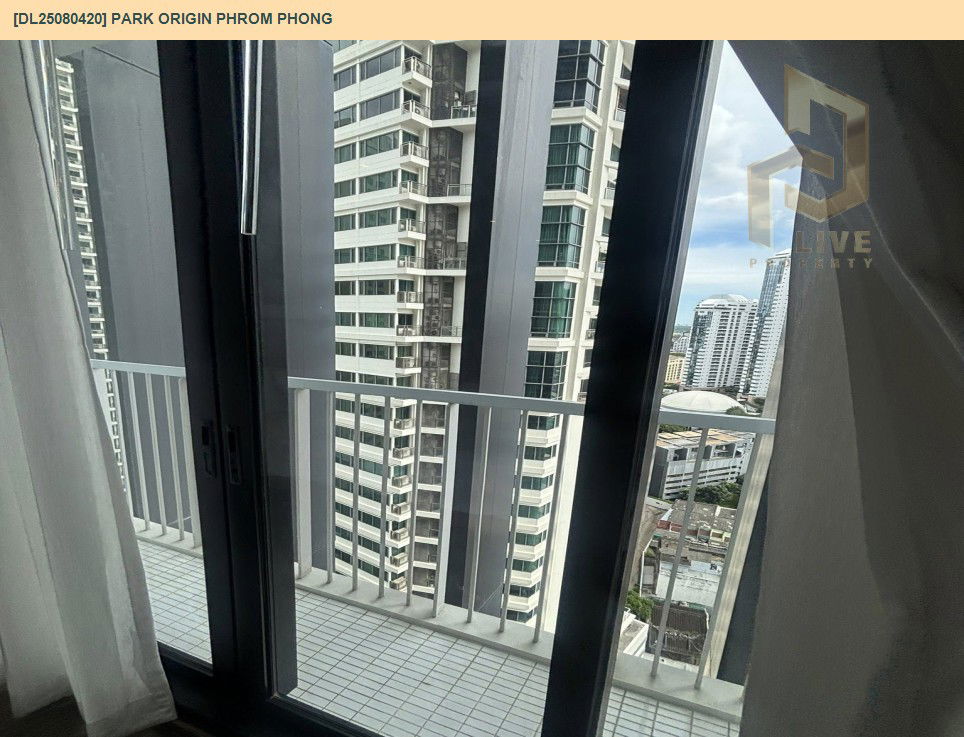 picture DL25080420 Condo for rent, PARK ORIGIN PHROM PHONG near BTS Phrom Phong, ready to move in, call urgently 0656133286 LineID @534wlwof - 13/14
