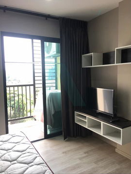 🚩 For Rent Condo D MARK CONDO @ SUTTHISAN Building 1, Floor 5,Studio, Room size 24.00 sqm