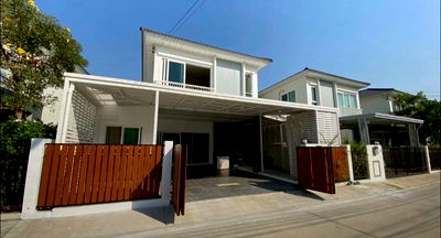 Houses for rent : 🔥🏡🐕‍🦺 Pet friendly Brandnew House 📣 Supalai Villa Srinakarin 5 minuteto Mega Bangna 4 Bedroom for Rental