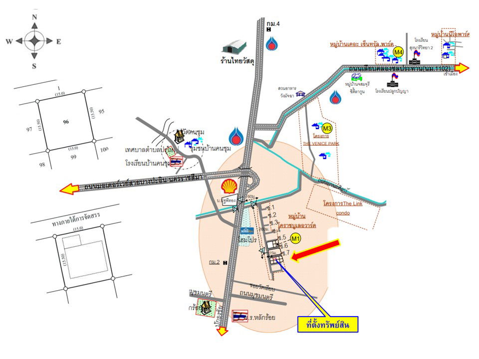 รูป บ้านเดี่ยว เนื้อที่ทั้งหมด 234 ตารางเมตร 456/36 ม.โคราช บูเลอวาร์ด ตำบลในเมือง อำเภอเมืองนครราชสีมา นครราชสีมา ราคา 4,900,000 บาท - รูปที่ 14/14