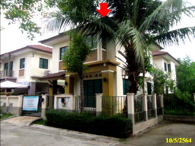Twin houses for sale Asia industrial estate suvarnabhumi : บ้านแฝด 178.8 square meter Chachoengsao Muang Chachoengsao Khlong Luang Phaeng for 2240000 THB
