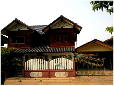 Houses for sale Kalasin : บ้านเดี่ยว 268 square meter Kalasin Yang Talat Hua Na Kham for 1513000 THB