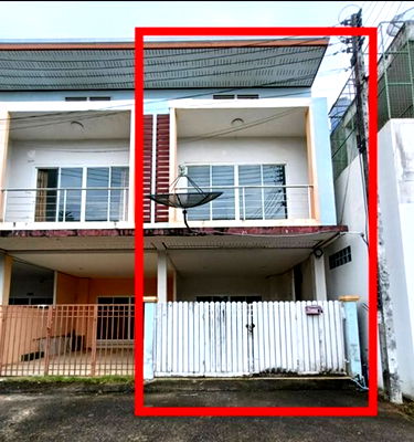 Townhouses for sale Phet Kasem Hat Yai : ทาวน์เฮ้าส์ 76 square meter Songkhla Hat Yai Chalung for 1613000 THB