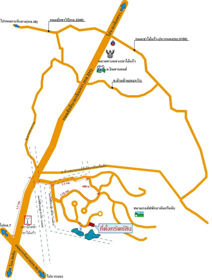 picture ที่ดินเปล่า 1716 square meter Chonburi Bang Lamung Khao Mai Kaeo for 626000 THB - 2/2