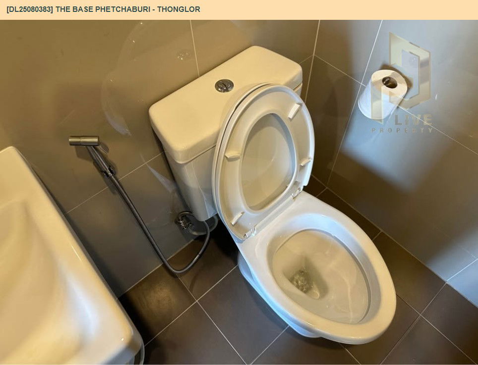 picture DL25080383 Condo for rent, THE BASE Phetchaburi - Thonglor near BTS Phrom Phong, ready to move in, call urgently 0656133286 LineID @655ebbvc - 10/11