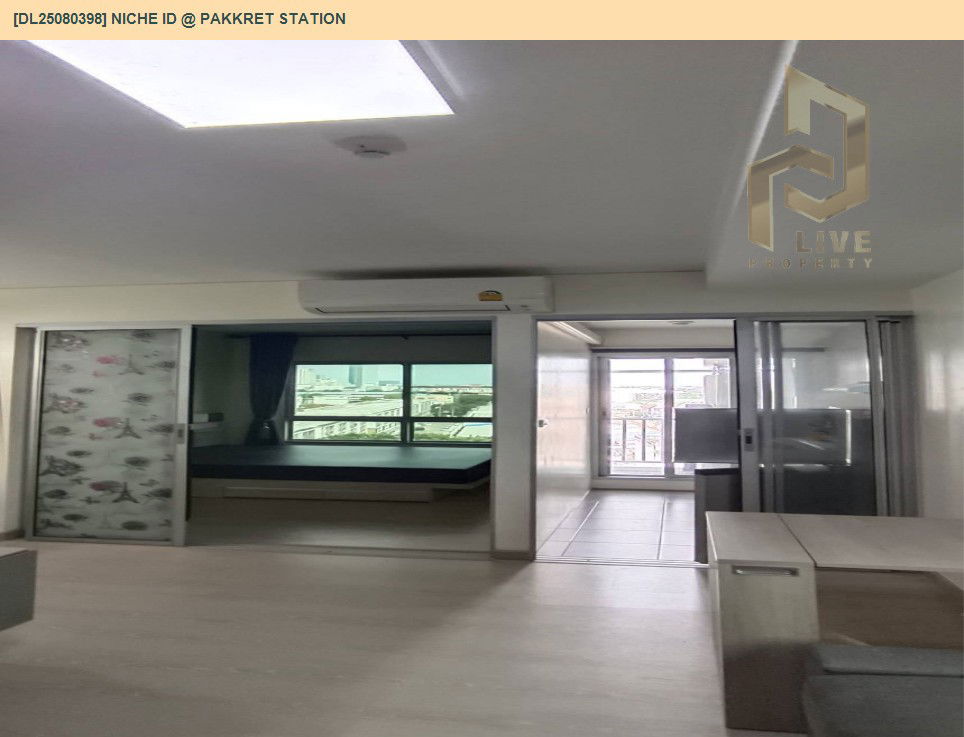 picture DL25080398 Condo for rent, Niche id @ Pakkret Station  near BTS สายสีชมพู, ready to move in, call urgently 0656133286 LineID @534wlwof - 4/9
