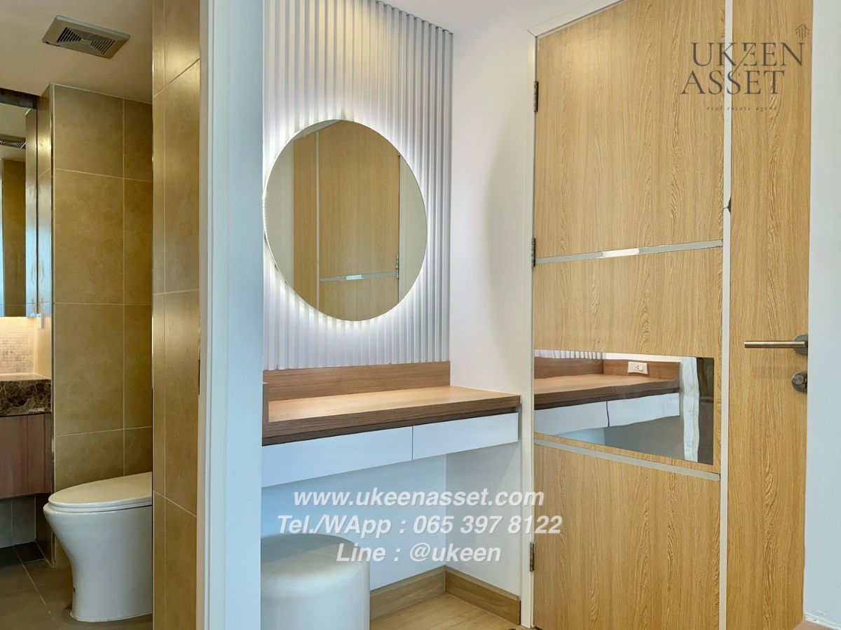 picture UK01-339 For rent: The Near Residence Sriracha, near Somdej Hospital, 1 bedroom | 35 sq m., only 8,000 baht/month. - 7/12