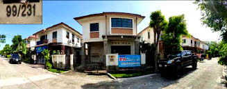 Twin houses for sale Asia industrial estate suvarnabhumi : บ้านแฝด 140.4 square meter Chachoengsao Muang Chachoengsao Khlong Luang Phaeng for 1890000 THB