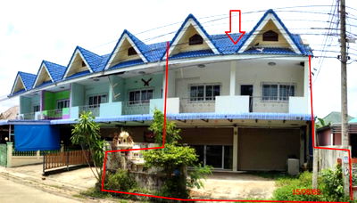 Shophouses for sale Krasang Buri Ram : ตึกแถว 240 square meter Buri Ram Krasang Krasang for 1868000 THB