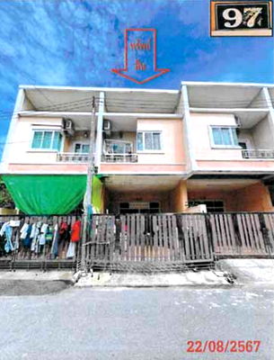 Townhouses for sale Songkhla-Nathawi Road : ทาวน์เฮ้าส์ 86.4 square meter Songkhla Muang Songkhla Bo Yang for 2640000 THB