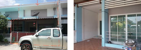 ทาวน์เฮ้าส์ 89.6 square meter Rayong Pluak Daeng Pluak Daeng for 1540000 THB