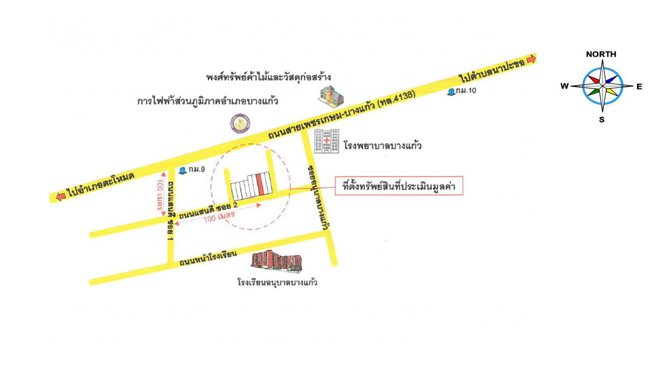 รูป ตึกแถว เนื้อที่ทั้งหมด 84 ตารางเมตร เลขที่ 625/2 ตำบลท่ามะเดื่อ อำเภอบางแก้ว พัทลุง ราคา 2,035,000 บาท - รูปที่ 13/13
