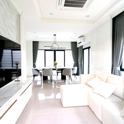 Houses for rent : Grande Pleno Sukhumvit-Bangna Fully Furnished📍Mega Bangna 5 min.