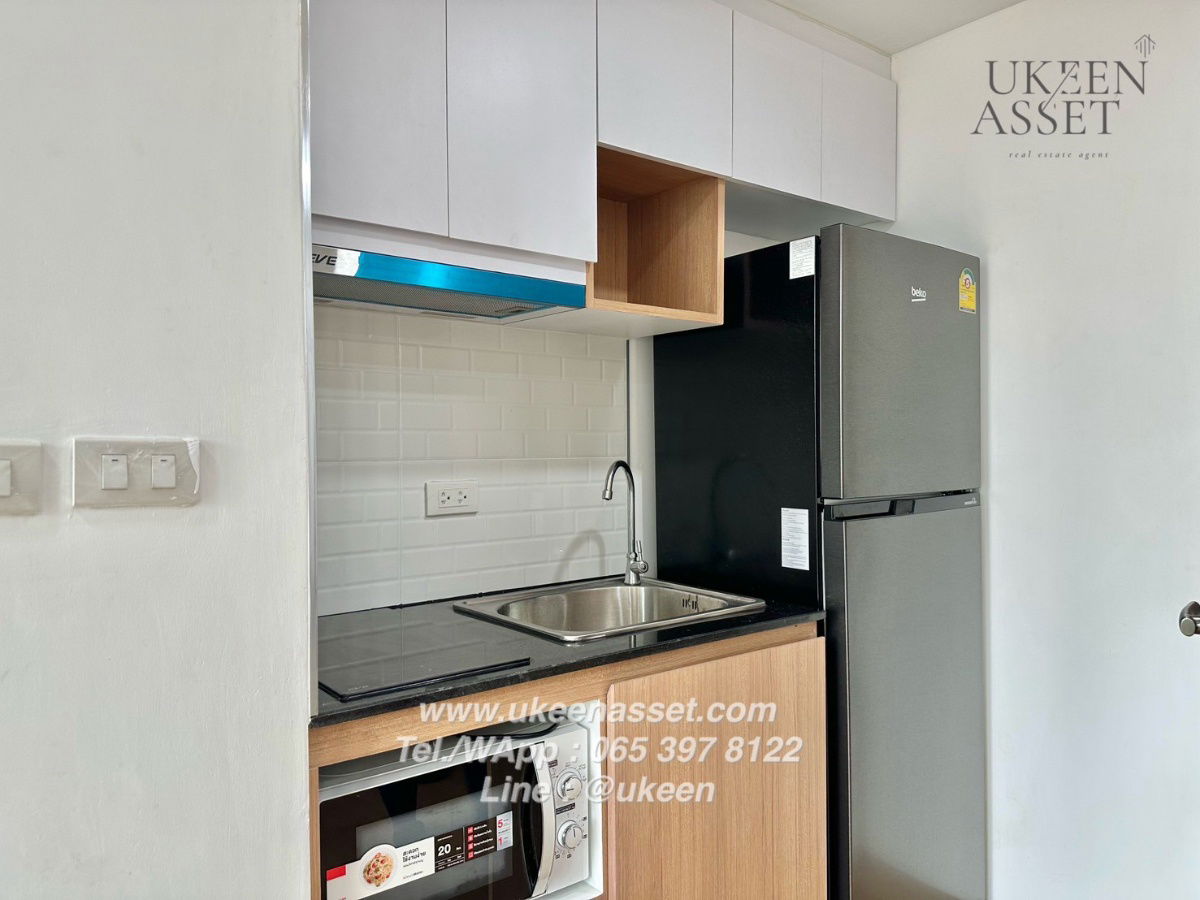 picture UK01-339 For rent: The Near Residence Sriracha, near Somdej Hospital, 1 bedroom | 35 sq m., only 8,000 baht/month. - 11/12
