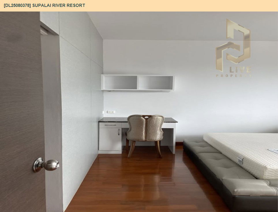 รูป DL25080378 ให้เช่าคอนโด ศุภาลัย ริเวอร์ รีสอร์ท (Supalai River Resort) ใกล้ BTS กรุงธนบุรี พร้อมเข้าอยู่ โทรด่วน 0638692663 LineID @534wlwof - รูปที่ 8/15
