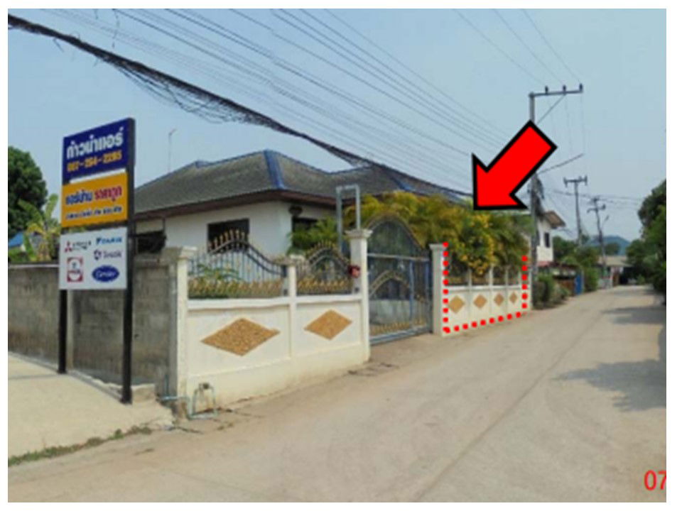 รูป บ้านเดี่ยว เนื้อที่ทั้งหมด 260 ตารางเมตร 88 หมู่ที่ 7 ตำบลโคกกรวด อำเภอเมืองนครราชสีมา นครราชสีมา ราคา 1,318,000 บาท - รูปที่ 2/4