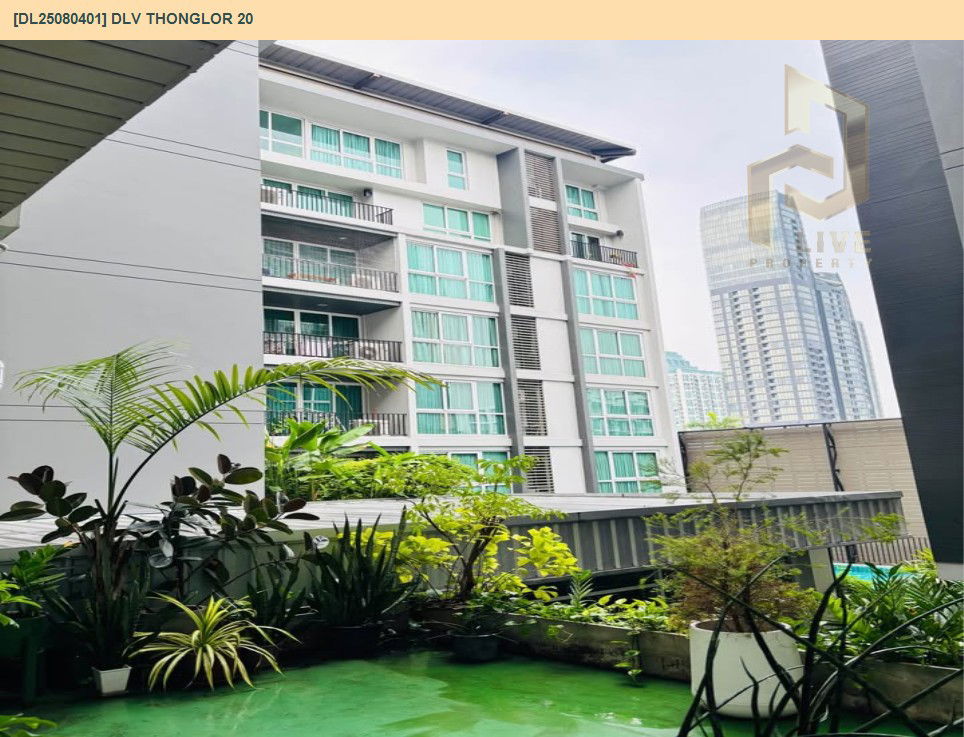 picture DL25080401 Condo for rent, DLV Thonglor 20 near BTS Thong Lo, ready to move in, call urgently 0656133286 LineID @534wlwof - 12/12
