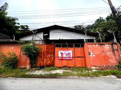Factory for sale Nak Niwat Road : Warehouse for sale, Soi Nawamin 85, suitable for...warehouse, car repair shop, furniture factory (N.1414)