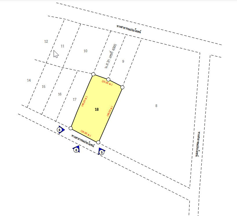picture ที่ดินเปล่า 1136.8 square meter Khon Kaen Chum Phae Chum Phae for 1088000 THB - 3/4
