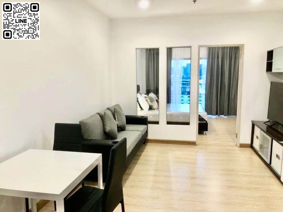 picture TA7547📲Line ID @556ryccg 🏢50 sqm 1 Bedroom Floor15 The Complete Rajprarop, Ratchaprarop Road Fully furnished near BTS Victory Monument, Rangnam Road - 1/8