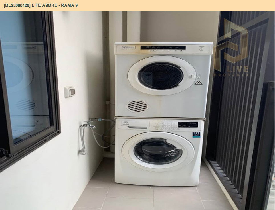 picture DL25080429 Condo for rent, Life Asoke - Rama 9 near MRT พระราม 9, ready to move in, call urgently 0656133286 LineID @655ebbvc - 8/9