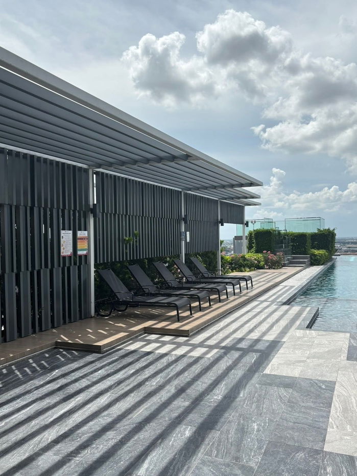 รูป ให้เช่า 𝗧𝗵𝗲 𝗢𝗿𝗶𝗴𝗶𝗻 𝗥𝗮𝗺 𝟮𝟬𝟵 𝗜𝗻𝘁𝗲𝗿𝗰𝗵𝗮𝗻𝗴𝗲 🏡 𝟴,𝟬𝟬𝟬 มีเครื่องซักผ้า‼️#ตอบแชทไว 🔥🔥  รหัส M1393 - รูปที่ 8/9