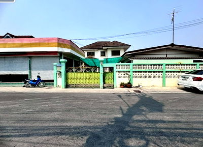 ที่ดิน เขตสวนหลวง : ขายที่ดินพร้อมบ้านเดี่ยว 2 ชั้น ซอยอ่อนนุช 66/1 ใกล้ MRT ศรีนุช (N.1628)