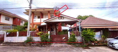 Twin houses for sale Chonburi : บ้านแฝด 140 square meter Chonburi Si Racha Bo Win for 1516000 THB