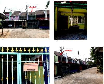 Townhouses for sale Saraburi : ทาวน์เฮ้าส์ 87.6 square meter Saraburi Nong Khae Phai Tam for 1063000 THB