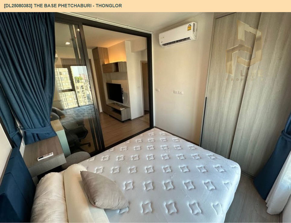 picture DL25080383 Condo for rent, THE BASE Phetchaburi - Thonglor near BTS Phrom Phong, ready to move in, call urgently 0656133286 LineID @655ebbvc - 6/11