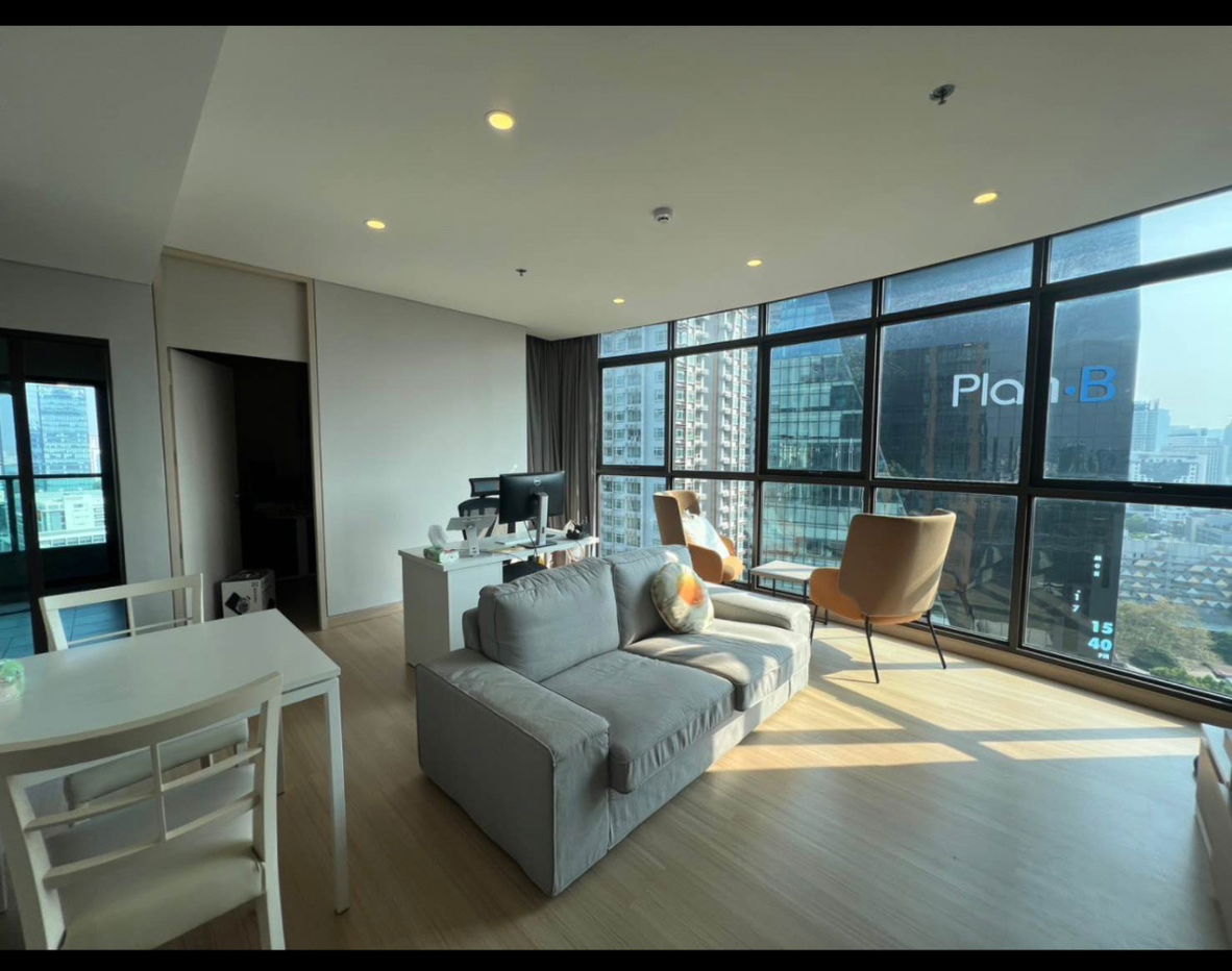 picture LPN suite phetchaburi makkasan ☎️2 bed 2 bath 61 sqm ‼️only 25,000/month‼️ NOW AVAILABLE 🔆✅ - 1/12