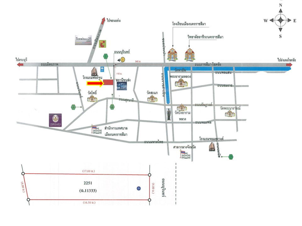 picture อาคารพาณิชย์ 68 square meter Nakhon Ratchasima Muang Nakhon Ratchasima Nai Muang for 3518000 THB - 8/9