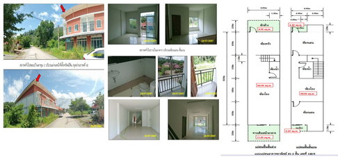 อาคารพาณิชย์ 22 ตร.วา ธีรศักดิ์ อำเภอบ้านตาขุน สุราษฎร์ธานี 1.2M