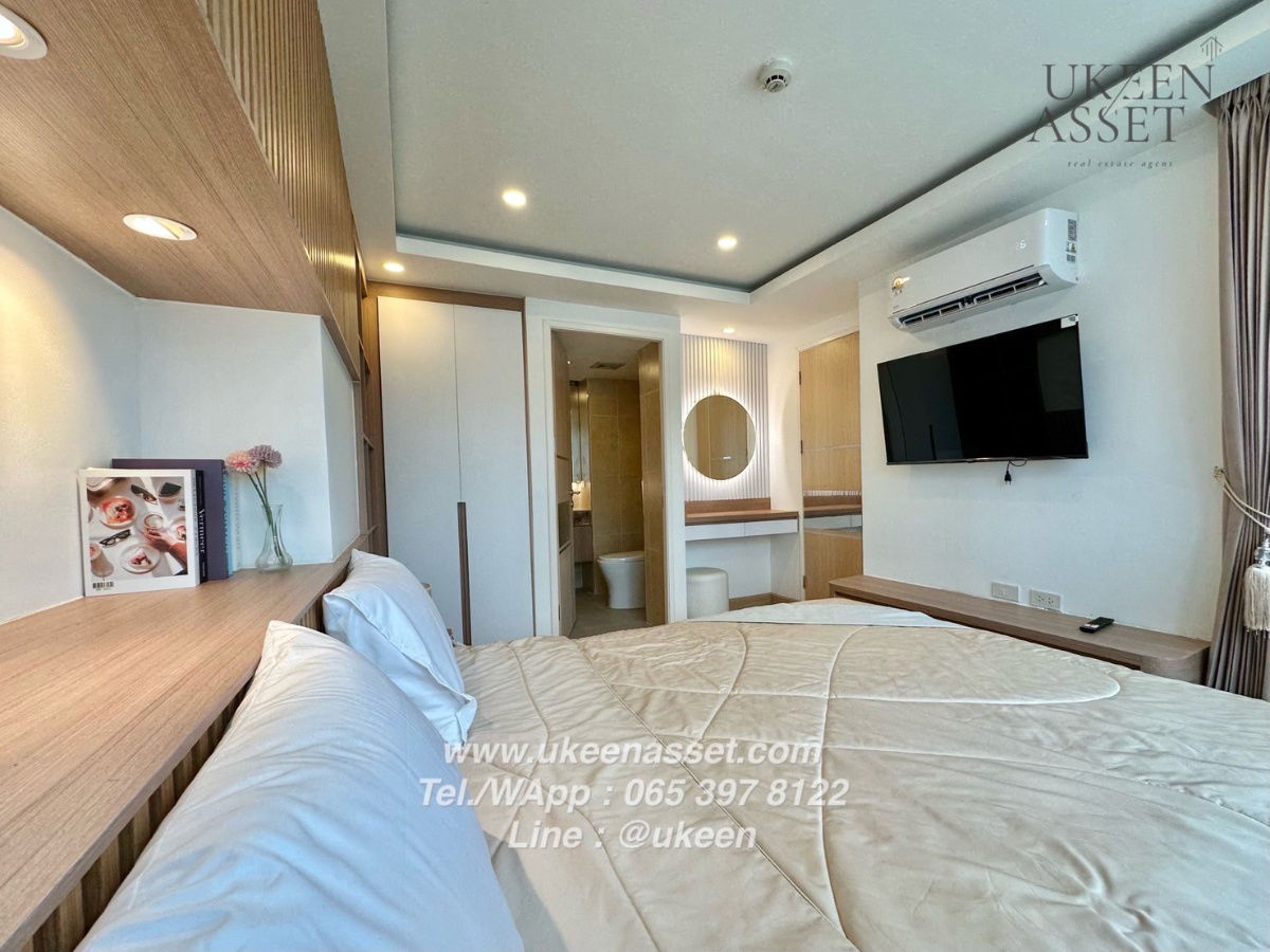 picture UK01-339 For rent: The Near Residence Sriracha, near Somdej Hospital, 1 bedroom | 35 sq m., only 8,000 baht/month. - 5/12
