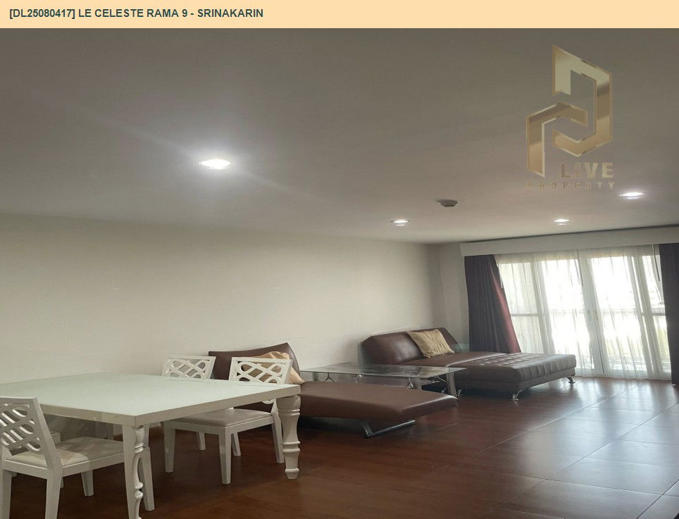 picture DL25080417 Condo for rent, Le Celeste Rama 9 - Srinakarin near -, ready to move in, call urgently 0656133286 LineID @534wlwof - 2/28
