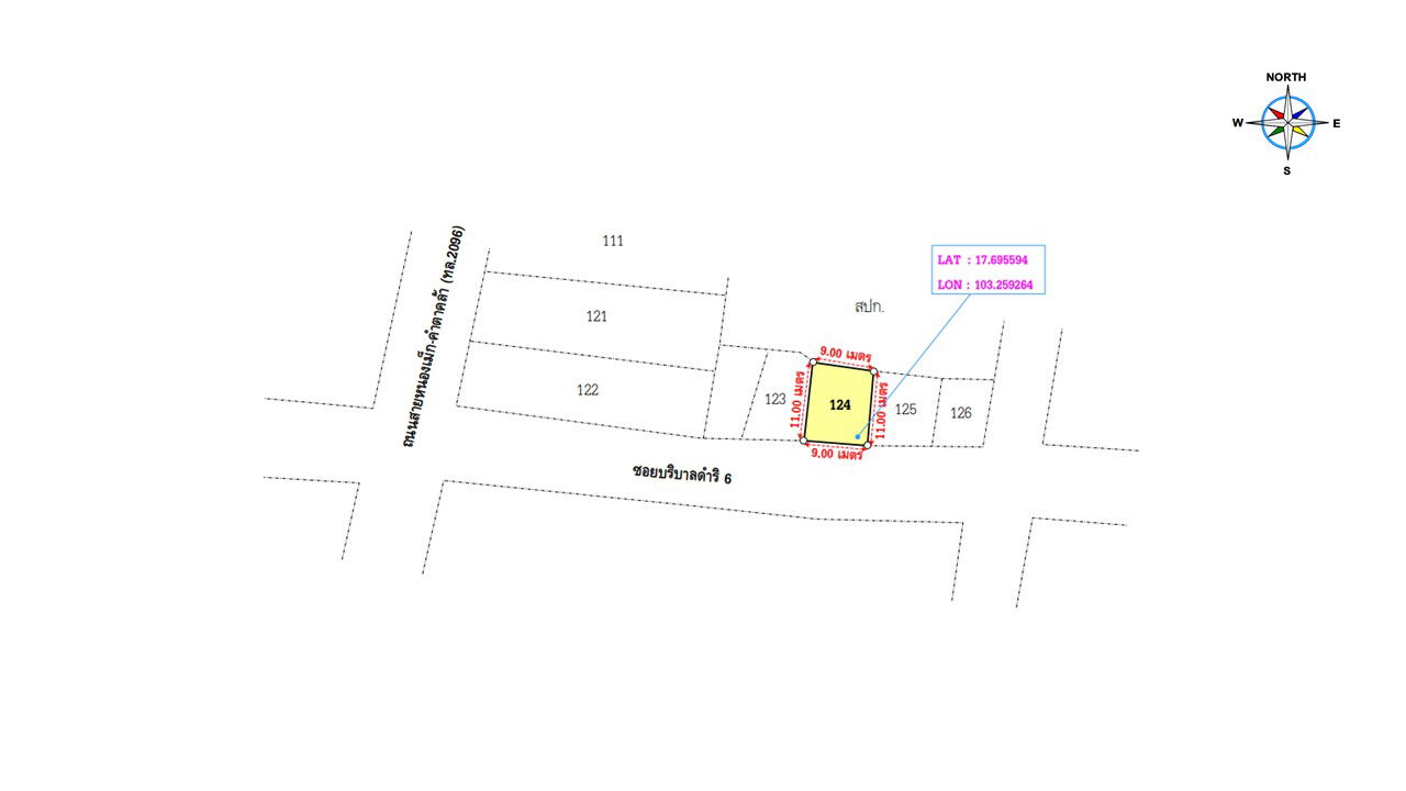 picture อาคารพาณิชย์ 96 square meter Udon Thani Ban Dung Sri Sut Tho for 3520000 THB - 3/4