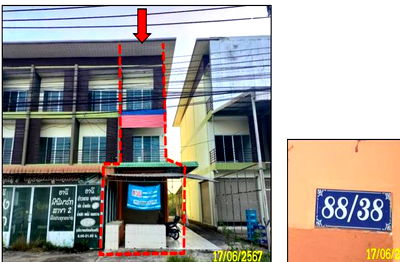 Shophouses for sale Surat Thani : อาคารพาณิชย์ 106 square meter Surat Thani Phunphin Maluan for 2190000 THB