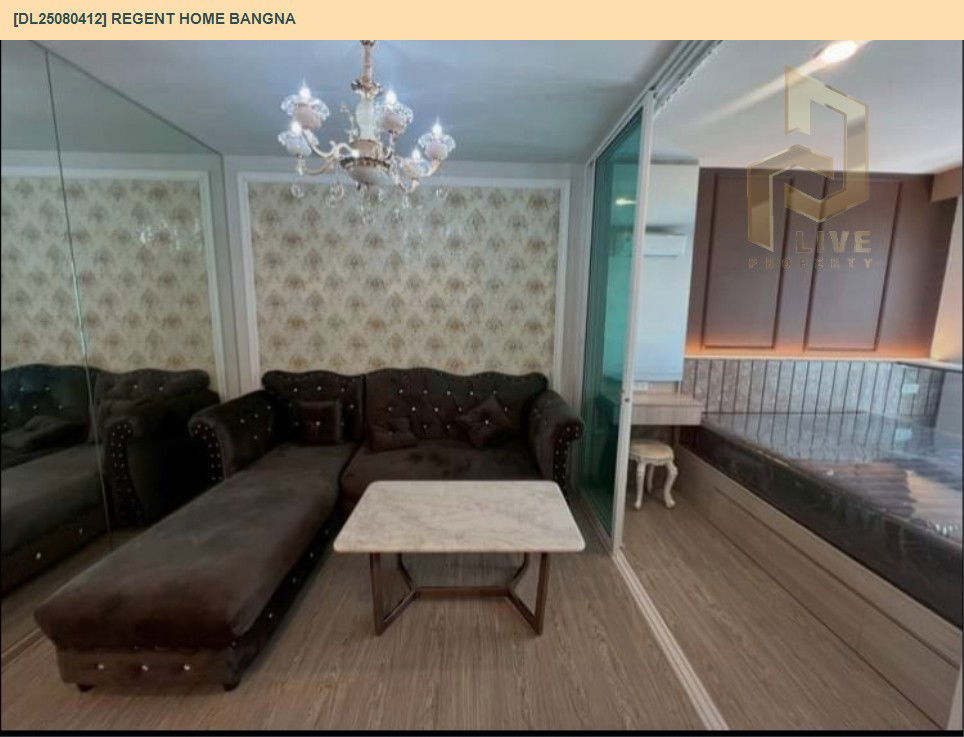picture DL25080412 Condo for rent, Regent home bangna near BTS Bang Na, ready to move in, call urgently 0656133286 LineID @534wlwof - 2/10