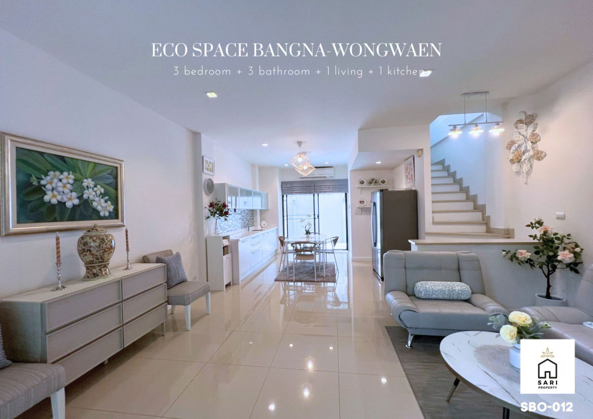 picture 3-story townhome ,corner unit next to garden, near Mega-Bangna, Newly renovated, - 8/13