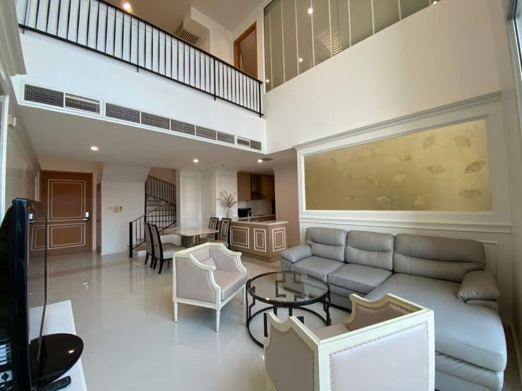picture  For rent ✨ The Empire Place  🔥 Line ID @034etfin 📲 2 bedroom 2 bathroom Duplex ✨ BTS Chong Nonsi 400 metres 💚 - 2/15