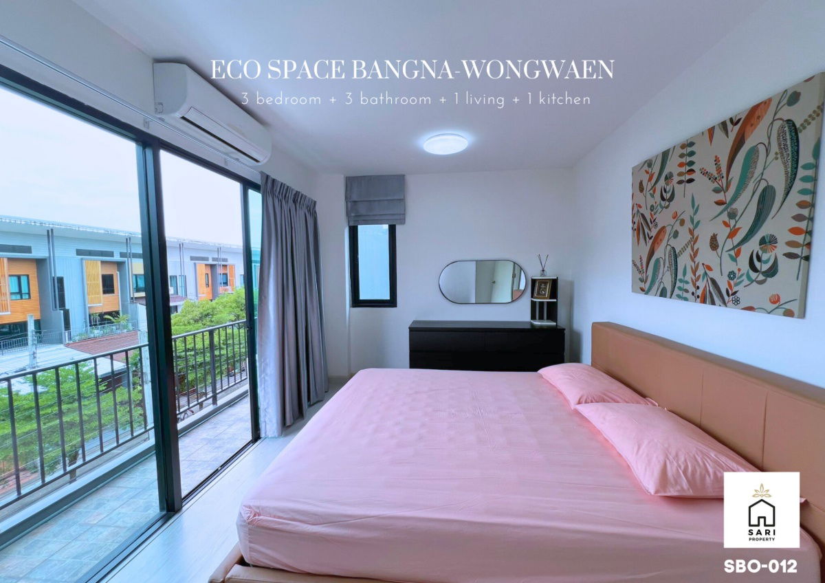 picture 3-story townhome ,corner unit next to garden, near Mega-Bangna, Newly renovated, - 6/13