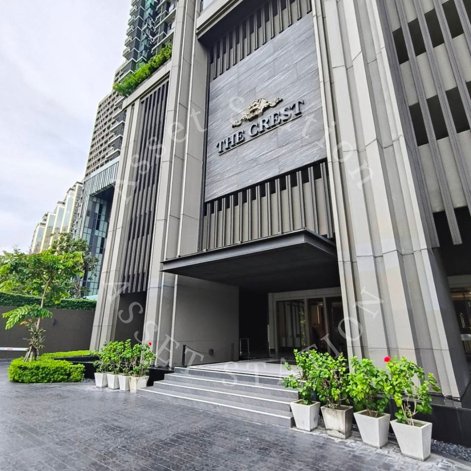 รูป 🔥New Available | The Crest Sukhumvit 34 BTS Thonglor 🔥 - รูปที่ 8/8