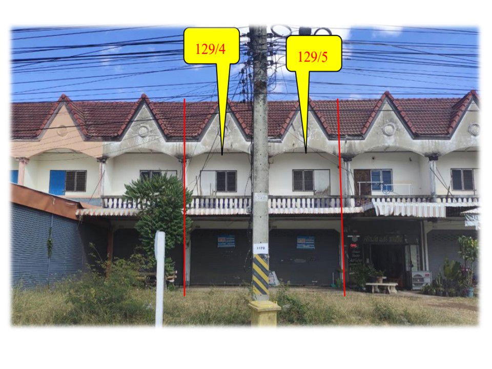 picture อาคารพาณิชย์ 208 square meter Amnat Charoen Lu Amnat Amnart for 3740000 THB - 2/4