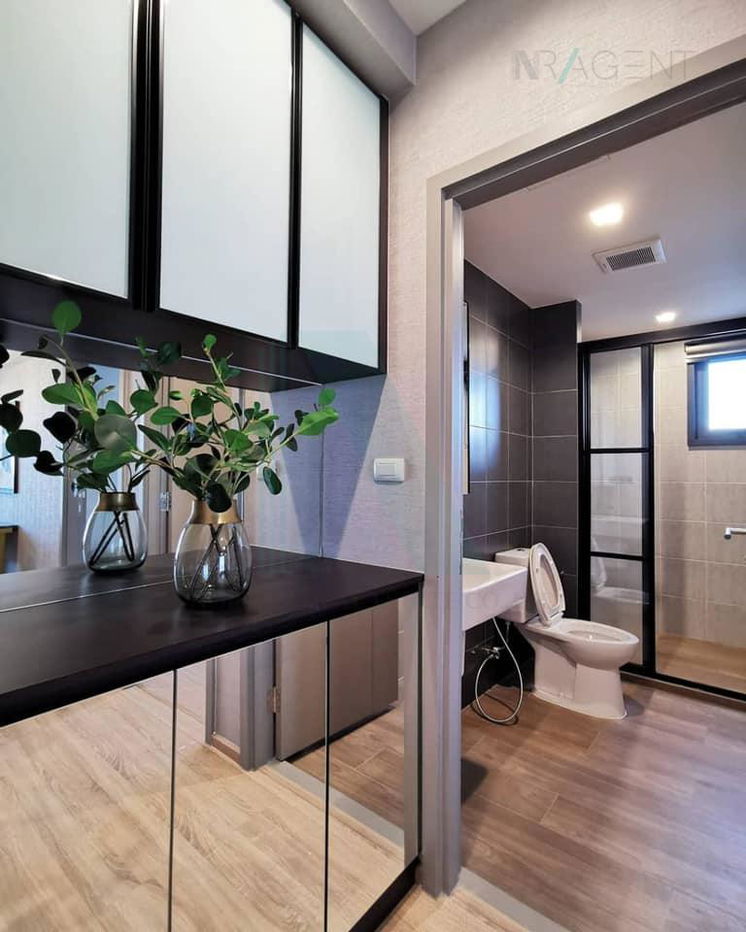 picture For Rent Condo THE BASE GARDEN RAMA 9 Building 1, Floor 30,2 bed room, Room size 51.00 sqm - 7/8