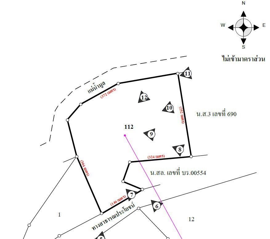 picture ที่ดินเปล่า 95456 square meter Buri Ram Satuk Sakae for 10409000 THB - 9/10