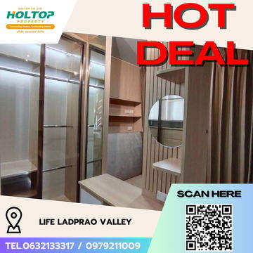 #R5706 🎉 140868 Condo for rent Life Ladprao Valley 