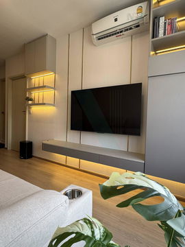 📌 For Rent Condo LIFE RAMA 4-ASOKE Building 1, Floor 14,1 bed room, Room size 32 sqm